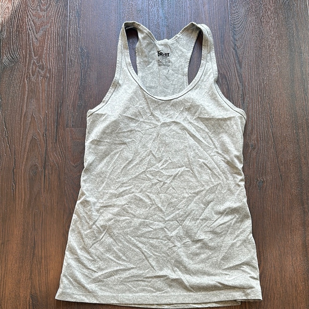 Nike Dry Fit Tank Top Gray